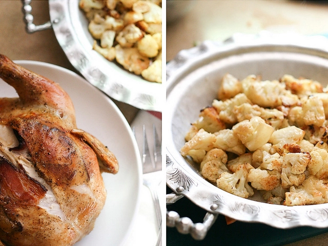 How to make stuffing for a roast chicken?