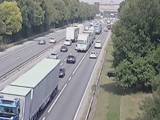 M11 Closure After Lorry Fire Near Stansted Airport Shuts Key Southbound Route